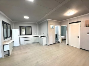 Nhà tiền chế, nhà Viên Nang Nhà <span class=keywords><strong>container</strong></span> trại bệnh viện tạm thời hoặc vĩnh viễn có thể được thiết lập mà không có chỉ số đất - Product Image 4