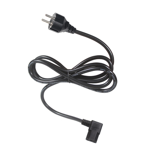 H05vv-f 3c * 0.75/1.0/1.5mm2 dik açı avrupa Ac tak 3 Pin Iec C13 Pc güç kablosu kablosu 220 Volt - Product Image 4