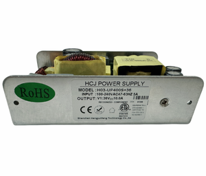 Salida de fábrica 400W 48VDC Unidad de fuente de alimentación de salida única con PFC CE Estándar 500W Potencia 220V/110V Entrada DC Frecuencia personalizada
