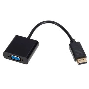 Adaptador de ordenador personalizado de fábrica DisplayPort VGA macho DP macho VGA hembra 1080p resolución PVC chaqueta Trenza para Monitor - Product Image 4