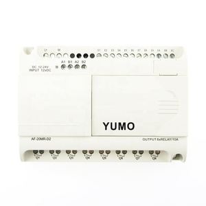 Fuente de alimentación AF-20MR-D2 DC, 6 puntos de entrada DC (analógico), 4 puntos de salida, Micro PLC, alarma de sistemas automáticos