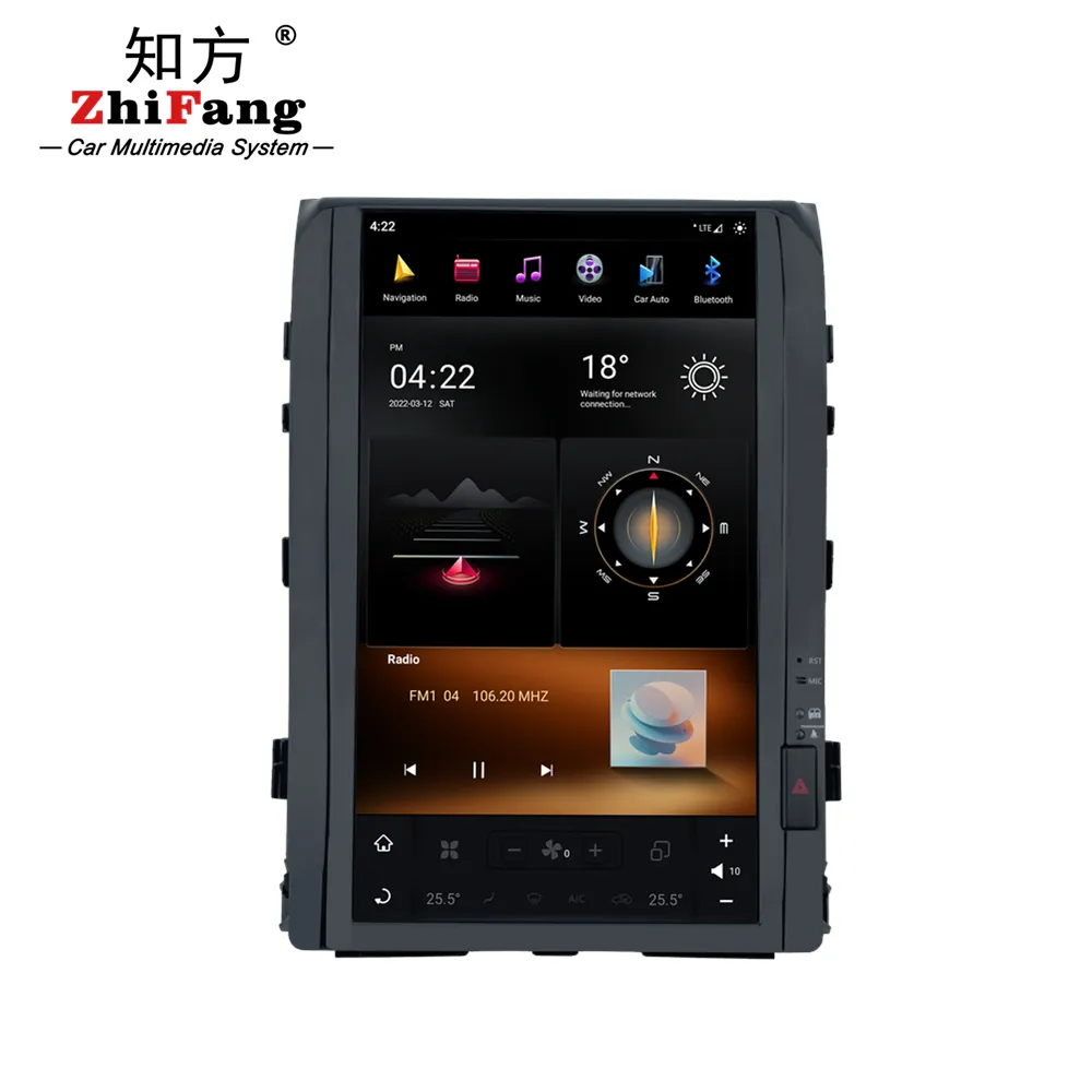 Reproductor multimedia para coche Toyota Land Cruiser Plus 11,0-2008, Android 2015, alta VXR, carplay incorporado