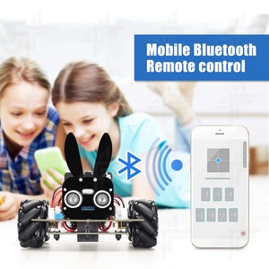 Smart Car Robotic Kit Himbeer Pi Stem Pädagogische Arduino-Programmierung Open Source Fernbedienung Roboter Auto