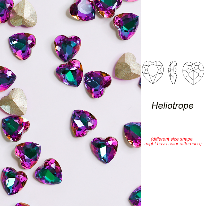 Heart-Heliotrope(001HE)