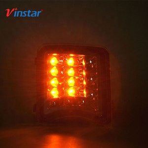 Araç aydınlatma sistemi, 2 in 1 fonksiyon LED köşe ışık 3D LED ışık barı sürüş ışıkları Toyota Prius hibrid 2009- - Product Image 4
