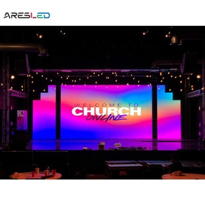Schermo a led per pareti schermo led chiesa P1.86 P2 P2.5 pannello a Led Video Wall visualizza programmabili eventi Para Discoteca - Product Image 4