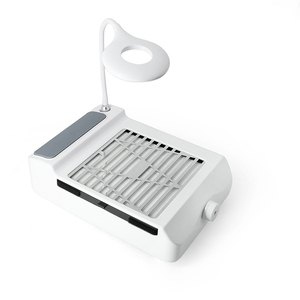Coletor de poeira 2 em 1 60w, novo design, multifuncional, vácuo, com lâmpada de mesa <span class=keywords><strong>led</strong></span>