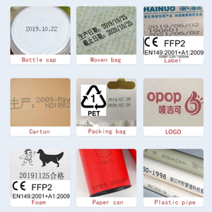 YAOMATEC 12,7 MM Fecha Hora Logo Código de barras QR Máquina de impresión de caducidad Cartucho de tinta de secado rápido Impresora de inyección de tinta de mano portátil - Product Image 4