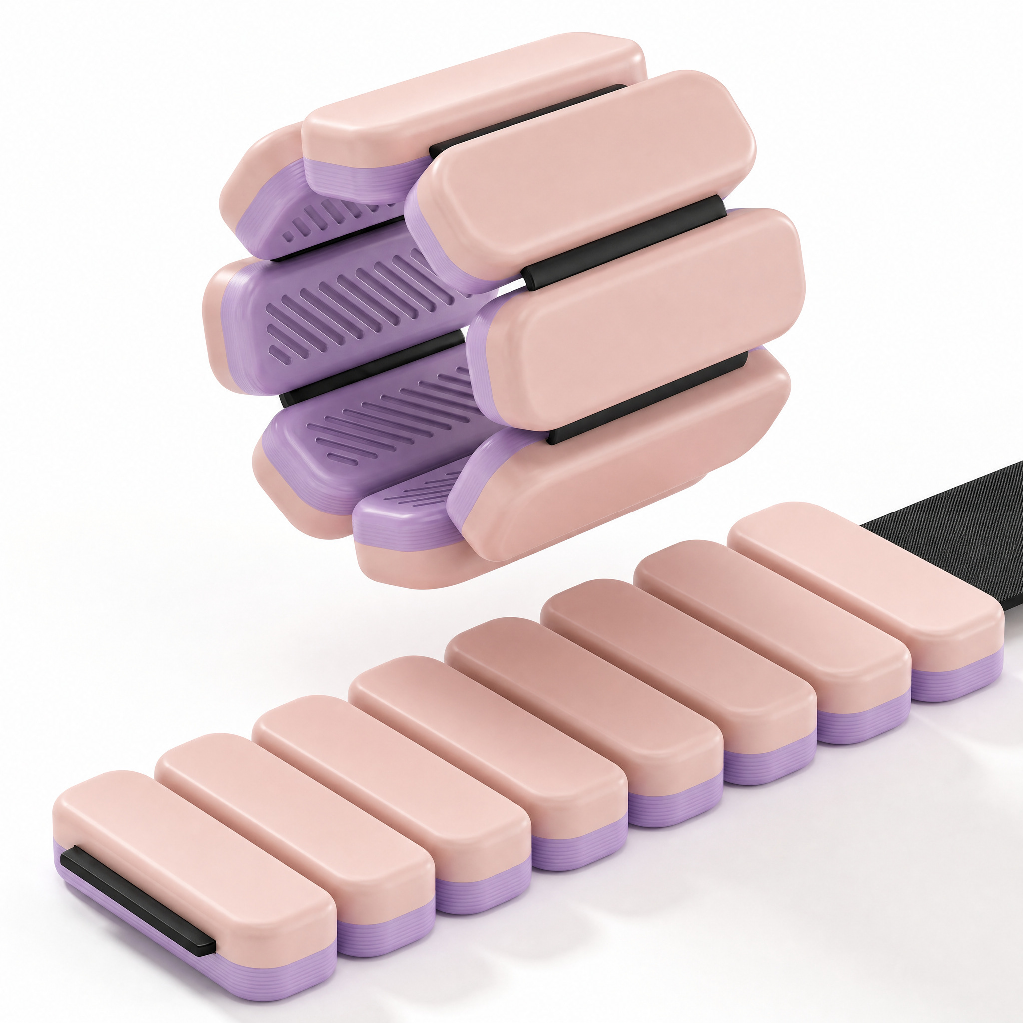 Two-Color Matte Pinkish Purple