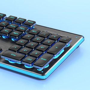 ホット販売有線104キー人間工学に基づいたメカニカルキーボード調整可能な傾斜機能キーボードポータブル防水キーボード - Product Image 4