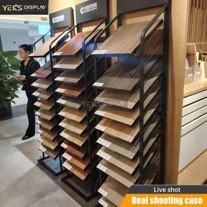 Chất lượng cao có thể gập lại Kim Loại hiển thị đứng cho thạch anh đá cẩm thạch Gạch Mosaic sàn đá mẫu cho Showcase trong phòng trưng bày - Product Image 3