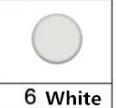 6 White