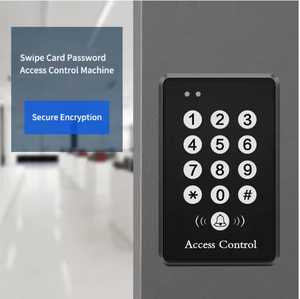 Teclado Rfid a precio de fábrica con sistema de Control de acceso de timbre de puerta para edificio Comercial Softw IP65 lector para Control de acceso de puerta - Product Image 5