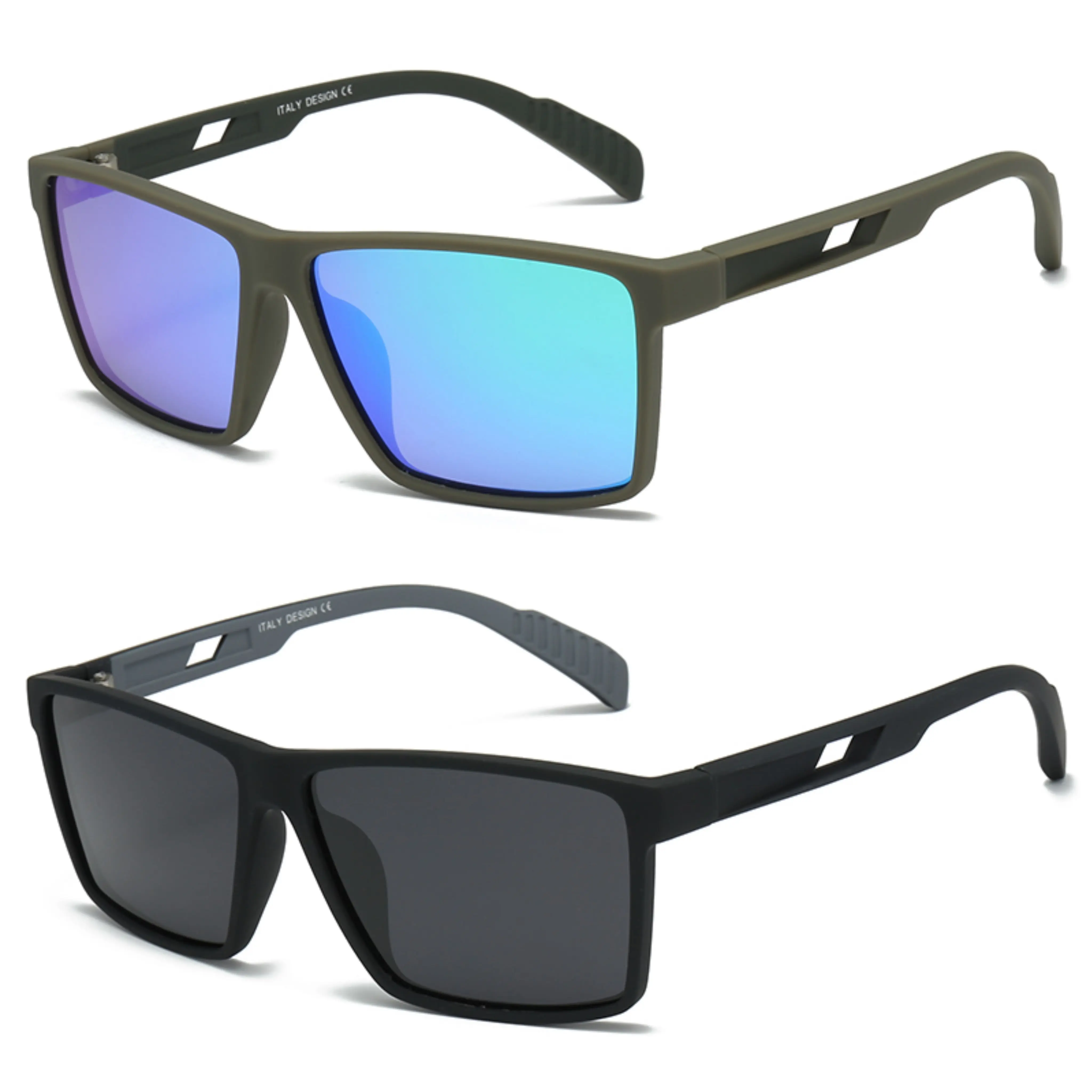 Lunettes de soleil de sports de plein air hommes haute qualité hommes lunettes de soleil de sport vente en gros lunettes de soleil de plage Uv400 lunettes de vélo