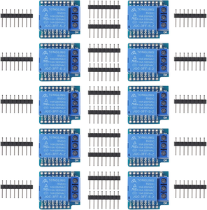 5Vミニリレーシールド5Vリレーモジュール1チャンネル5VリレーシールドWeMos用D1ミニPCBAにも対応 - Product Image 2
