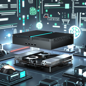 Popular <strong>Mini</strong> Gaming PC with Intel Core I7/I9 14th 14700F/14900F 2*DDR5 Slot 128GB Max4K 4USB3.0 HD+3*DP4K GDDR6 Video Memory - Product Image 2