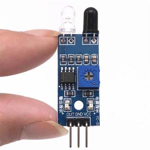 Intelligentes Sensor modul zur Vermeidung von Auto hindernissen, Infrarot-Paar rohr modul, foto elektrischer Reflexions sensor, Verfolgung und - Product Image 2