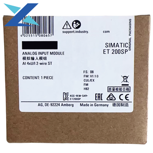 Nuevo embalaje original 1 año de garantía 6ES7134-6HD00-0BA1 6ES71346HD000BA1 PLC Entrada analógica Módulo SIMATIC ET 200SP Entrada analógica - Product Image 3