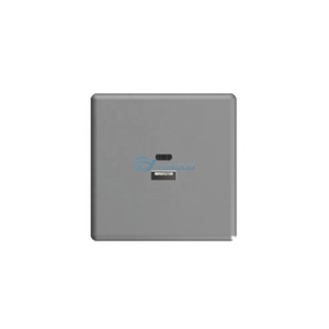 1组3针通用插座，带USB墙壁开关插座 - Product Image 3