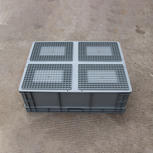 Heavy Duty Environmentally Friendly PP Material <strong>Logistics</strong> <strong>Container</strong> Plastic <strong>Logistics</strong> Storage Box EU Crate - Product Image 4