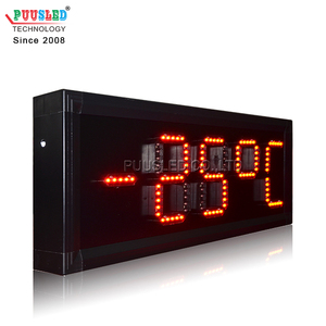Di buona qualità piccolo orologio digitale a led 7 segmenti numero digitale led segni di tempo e temperatura - Product Image 3