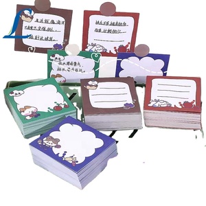新款时尚便签可定制记事本促销彩色便签 - Product Image 1