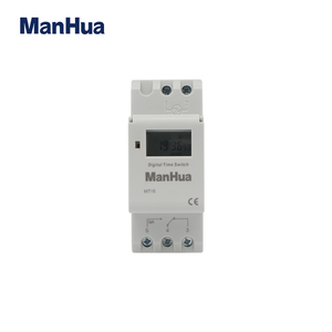 Manhua MT15 programmatore programmabile settimanale digitale temporizzatore controllo 24 ore 220V interruttore timer installazione su guida DIN