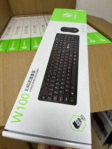 2025 W100 Office Business Style Teclado inalámbrico y ratón Combos 104 Teclas Receptor USB para computadora portátil Oficina DE TRABAJO - Product Image 3