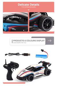 2.4G telecomando ad alta velocità RC modello di auto veicolo deriva telecomando auto giocattolo - Product Image 4