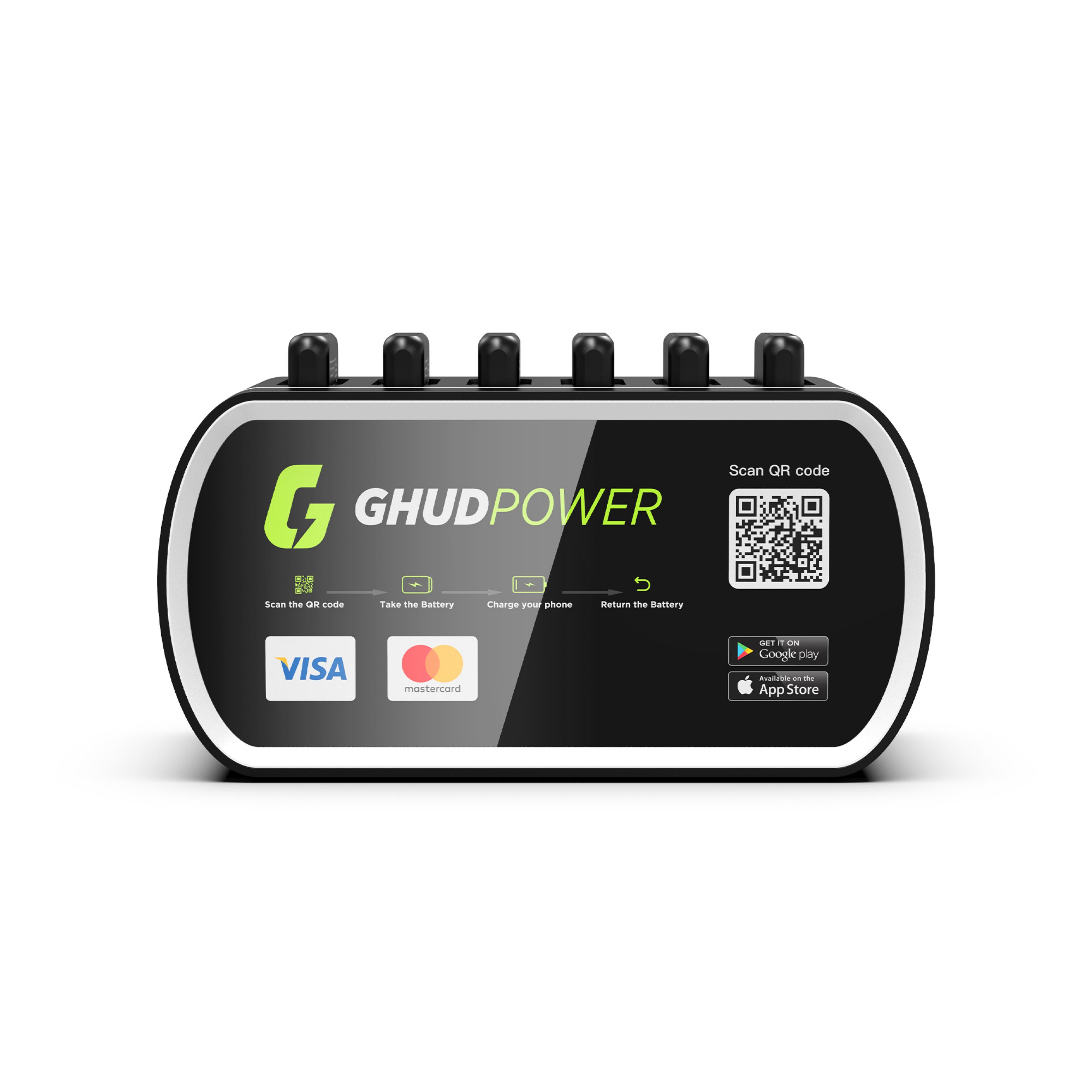 6 slots charging station