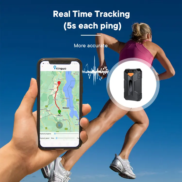 GPS Tracker Multi-function sos personal Tracking Device For people Mini With Voice Recorder