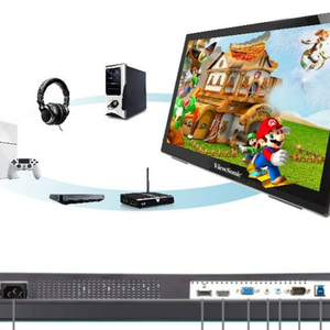 Ángulo de visión amplio de 27 pulgadas Monitor de pantalla táctil Pantalla táctil de diez puntos - Product Image 5