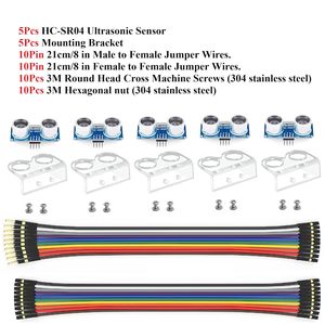 WWZMDiB Módulo de Sensor Ultrasónico para Arduino R3 MEGA Mega2560 Duemilanove Nano Robot XBee ZigBee, 2 Piezas, 2 Piezas