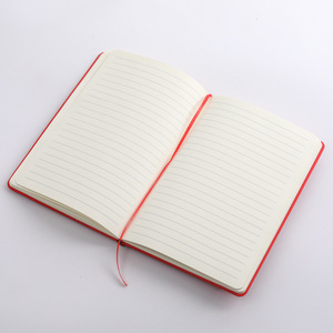Cross-border A5 Elastic Strap Notepad Simple Pu Business <strong>Notebook</strong> Full Horizontal Line Inner Page Diary Book Spot - Product Image 4