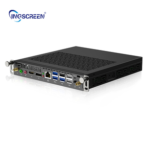 INGSCREEN Cheaper Low Power Black Thin <strong>Client</strong> Remote Desktop PC Mini <strong>Computer</strong> Fanless Mini PC Intel Mini PC Core I7 OPS