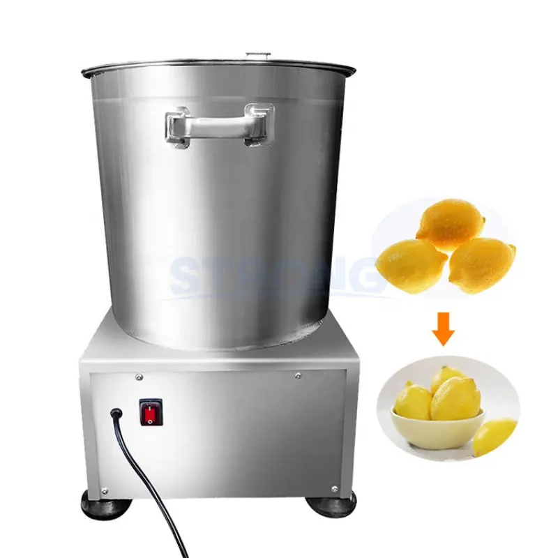 Edelstahl Kartoffel chips Pommes Frites Öl Entfernen kleiner Deoil Maschine Fried Food Entwässerung maschine Dehydrator