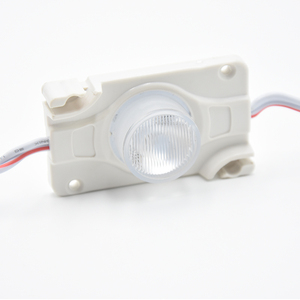 พลังงานสูงกลางแจ้งนำแสงป้าย1LEDs 1818 SMD 15*55องศาเลนส์ ABS ฉีด3วัตต์โมดูลกันน้ำ