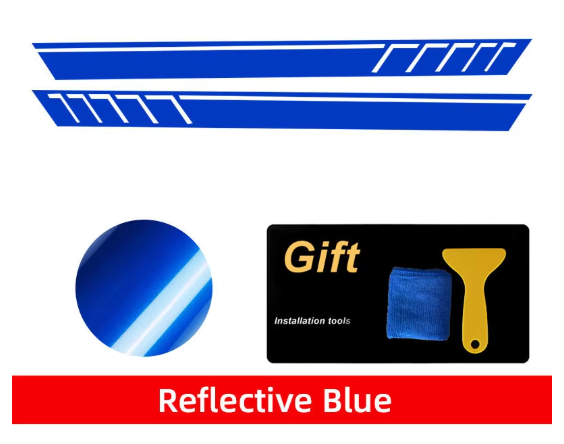 Bleu réfléchissant