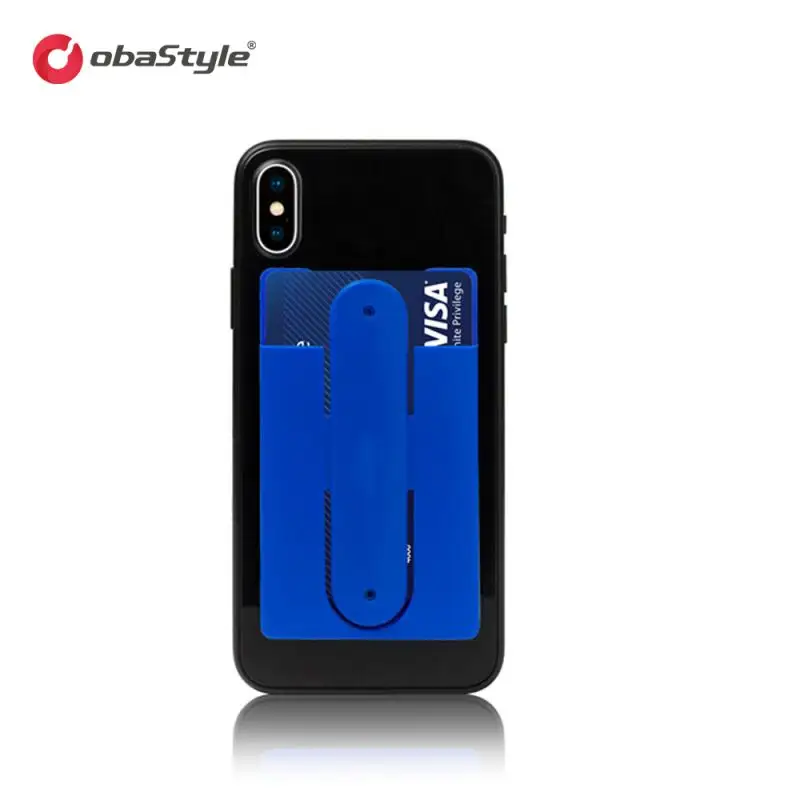 Eu Warehouse Direct Latest Design Cell Phone Credit Card Holder Attach to The Back for Mobile Phone Back Cover