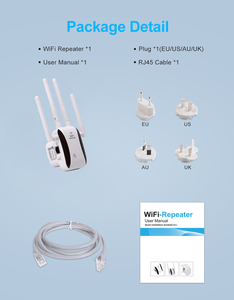 无线Wifi中继器Wifi范围扩展器路由器 - Product Image 6