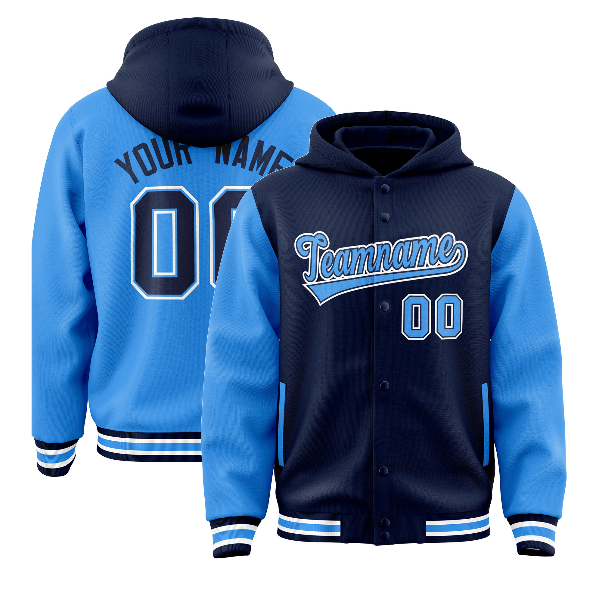 Marine et poudre Blue-X09