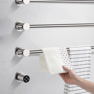 Thép không gỉ lõm điện khăn ấm nóng với IPX4 không thấm nước và 4 thanh cho khách sạn biệt thự căn hộ phòng tắm - Product Image 3