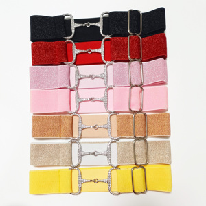 Khóa cương ngựa đính đá lấp lánh 1.5 inch (3.8cm), khắc logo miễn phí, không yêu cầu số lượng đặt hàng tối thiểu, không có thanh trượt, dành cho thắt lưng cưỡi ngựa - Product Image 4