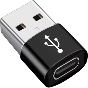 USB 2.0 OTGコンバータアルミ男性タイプaから女性タイプCコネクタDC出力USB Cから携帯電話用アダプター - Product Image 5