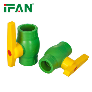 IFAN高性能ISO15874PPRバルブ20-110MMPPRバルブ鉄心ストレートハンドルPPR継手 - Product Image 4
