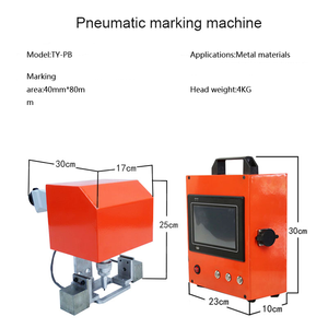 Handheld tragbare Gravier maschine Metall markierung maschine für Teile codierung und Serien nummerierung - Product Image 4