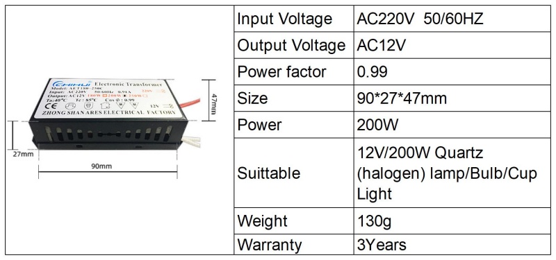 200W