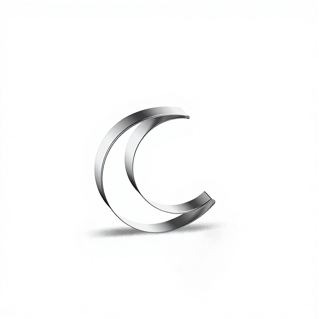 Couleur acier inoxydable Lune