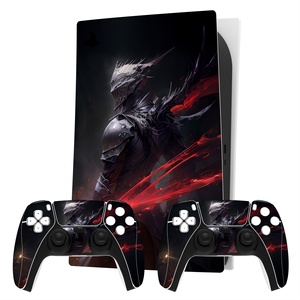 Özelleştirilmiş desen Sticker vinil Wrap çıkartması kapak ps5 konsolu disk baskı için tam Set cilt çıkartması - Product Image 6