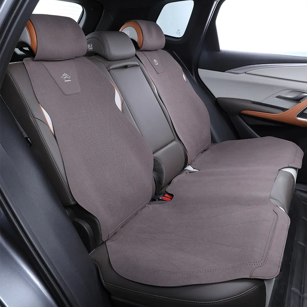 Skin-friendly Fabric Velvet Suede Material Universal Luxury breathable car seat covers for cars
